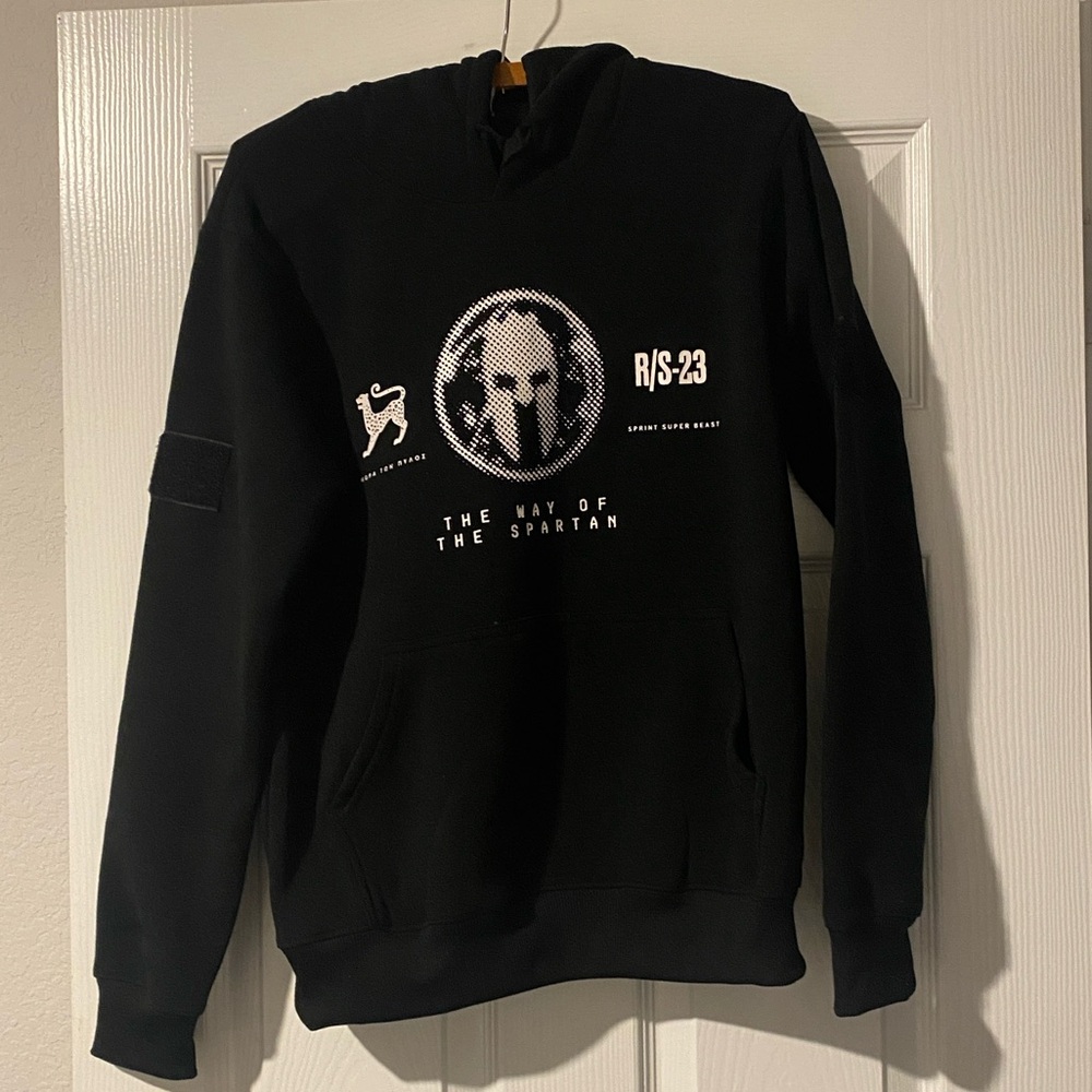 Black Graphic Hoodie